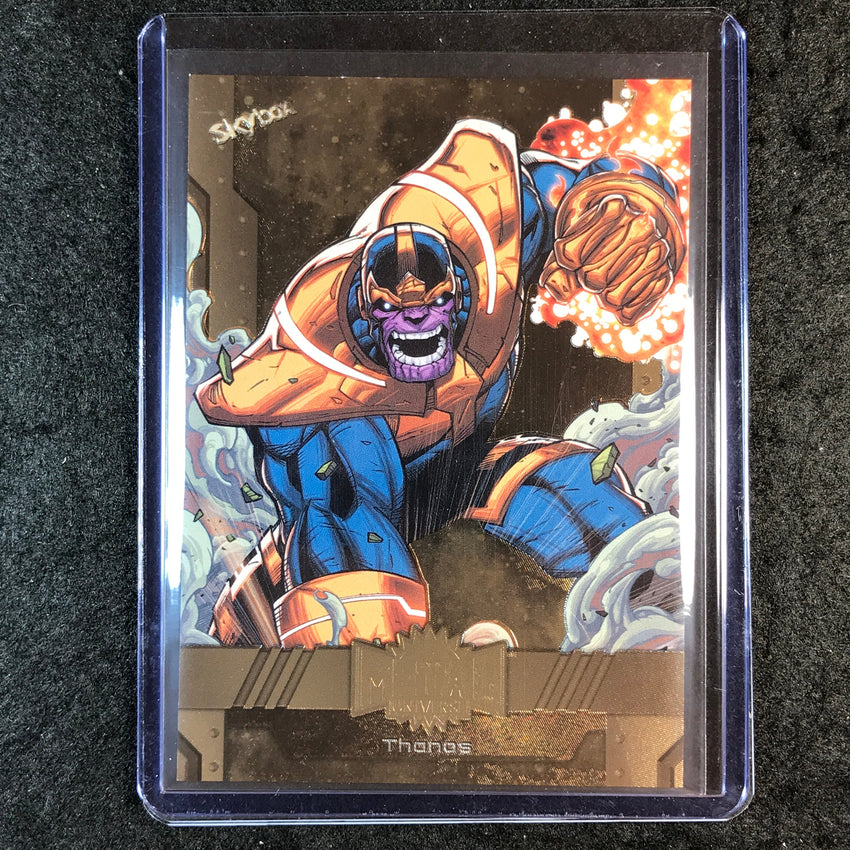 2024 Marvel Metal Universe Avengers THANOS Base Bronze FX 95/150 #146