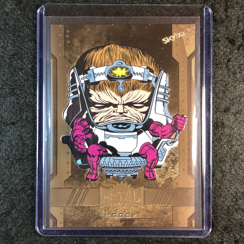 2024 Marvel Metal Universe Avengers M.O.D.O.K. Base Bronze FX 31/150 #170