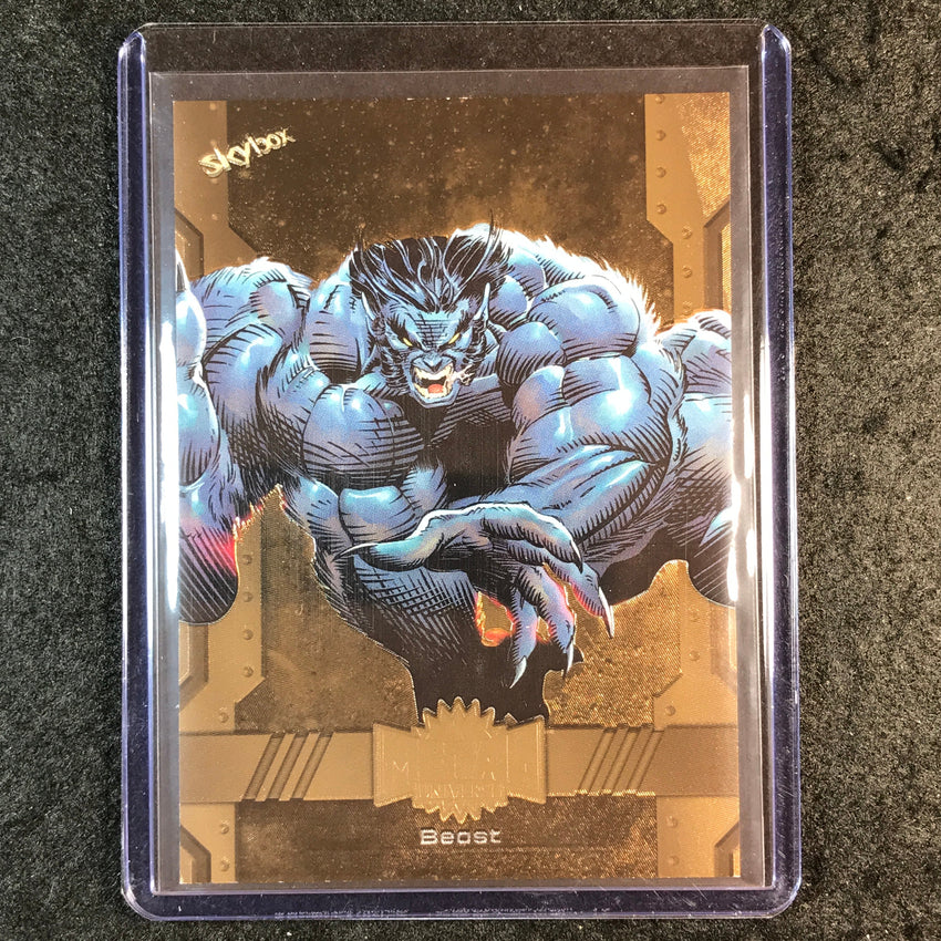 2024 Marvel Metal Universe Avengers BEAST Base Bronze FX 78/150 #176