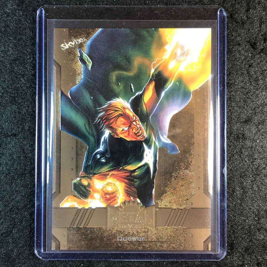 2024 Marvel Metal Universe Avengers QUASAR Base Bronze FX 26/150 #190
