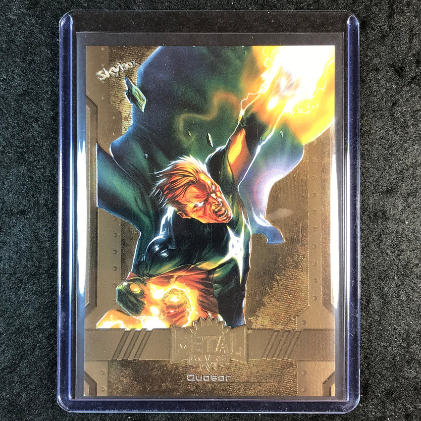 2024 Marvel Metal Universe Avengers QUASAR Base Bronze FX 44/150 #190