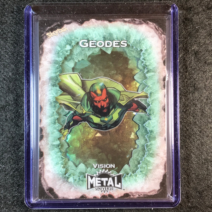 2024 Marvel Metal Universe Avengers VISION Geodes #4