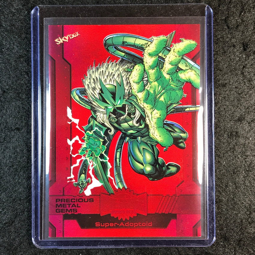 2024 Marvel Metal Universe Avengers SUPER-ADAPTOID Precious Metal Gems Red /100