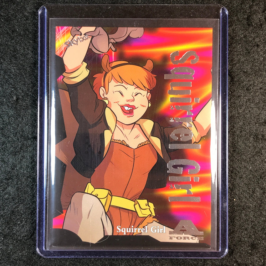 2024 Marvel Metal Universe Avengers SQUIRREL GIRL A-Force Rave 44/100 #16