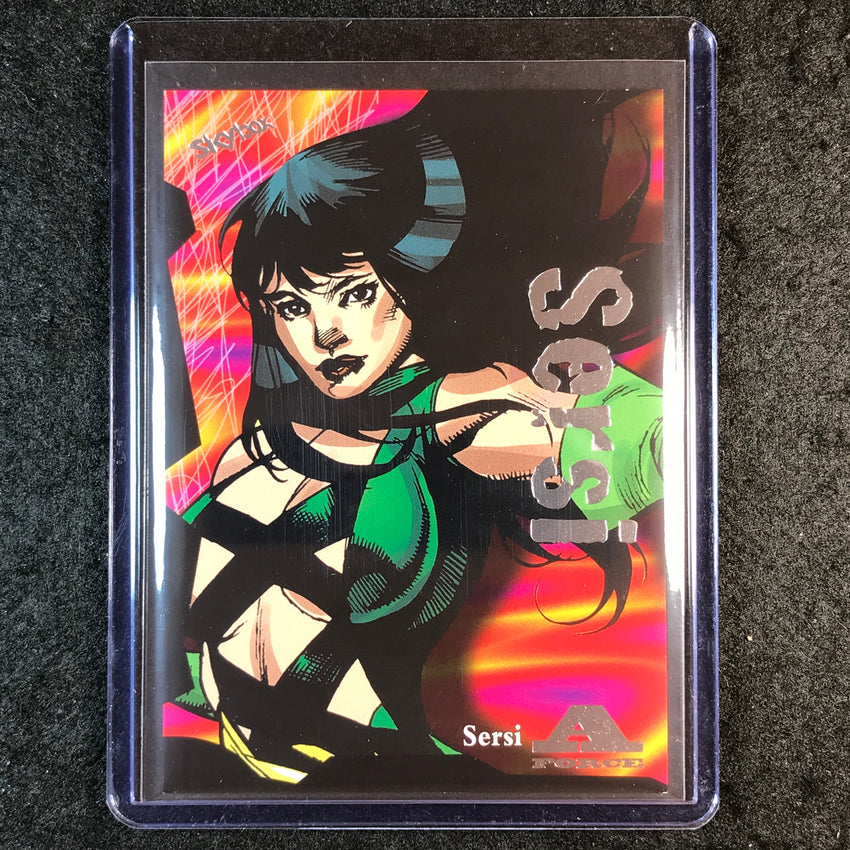 2024 Marvel Metal Universe Avengers SERSI A-Force Rave 32/100 #17