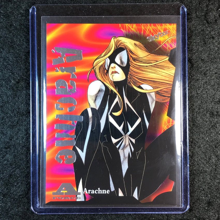 2024 Marvel Metal Universe Avengers ARACHNE A-Force Rave 45/100 #28