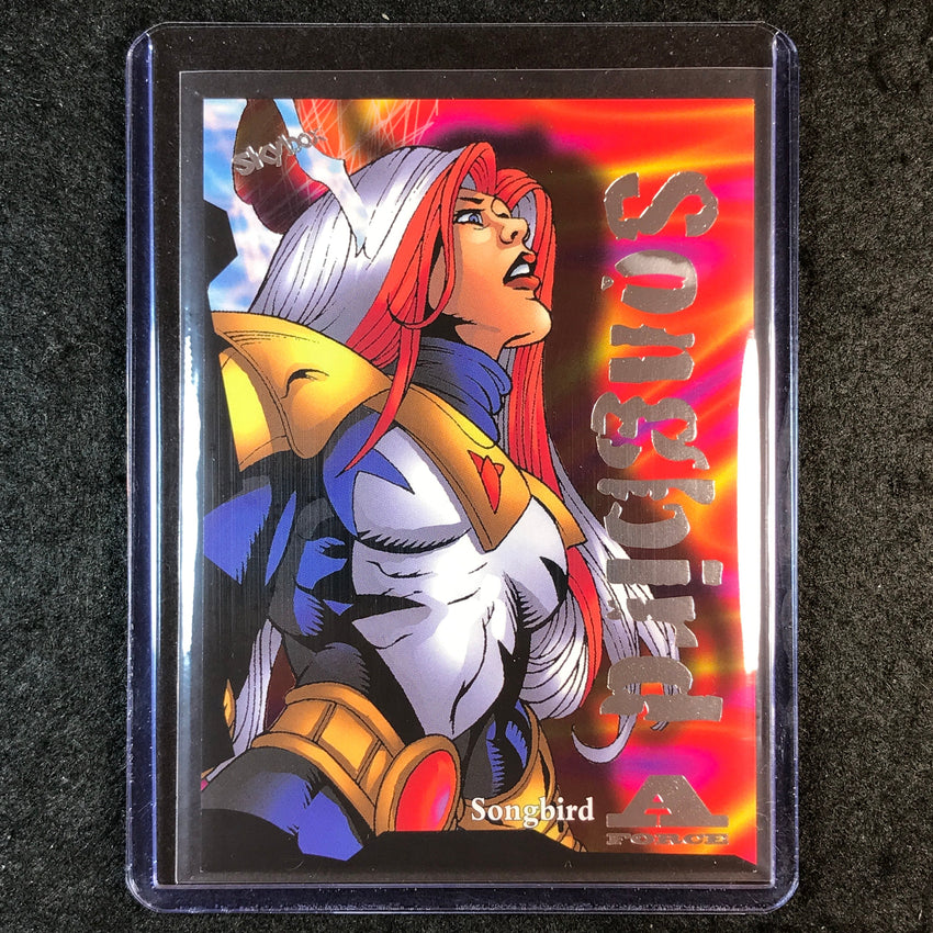 2024 Marvel Metal Universe Avengers SONGBIRD A-Force Rave 3/100 #40