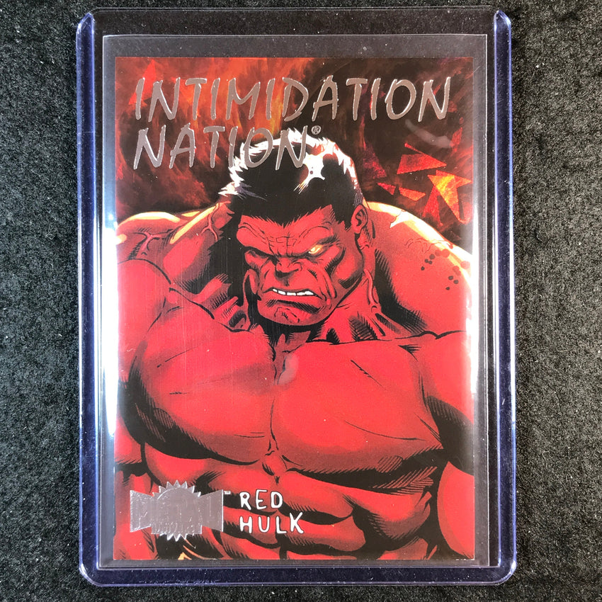 2024 Marvel Metal Universe Avengers RED HULK Intimidation Nation #18