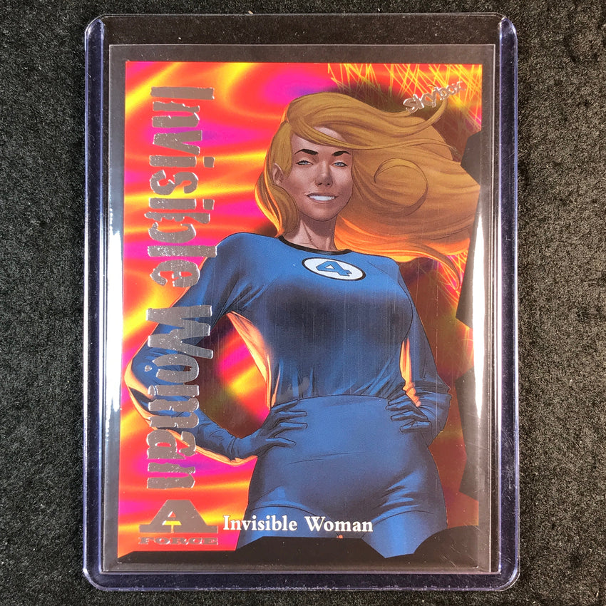 2024 Marvel Metal Universe Avengers INVISIBLE WOMAN A-Force Rave 5/100 #41