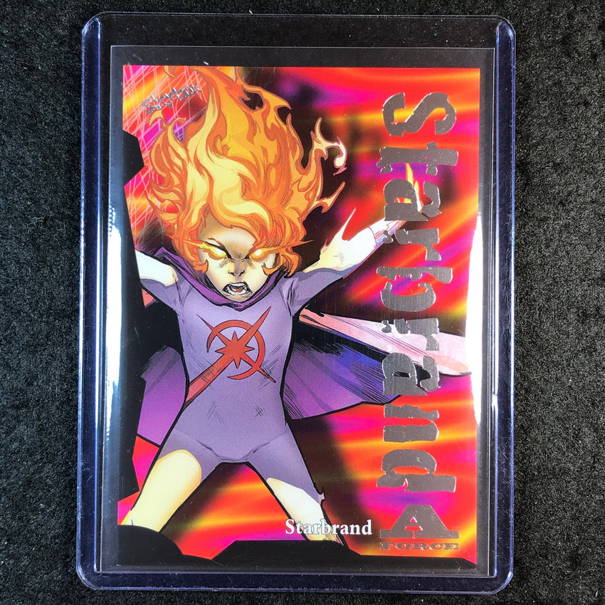 2024 Marvel Metal Universe Avengers STARBRAND A-Force Rave 98/100 #50