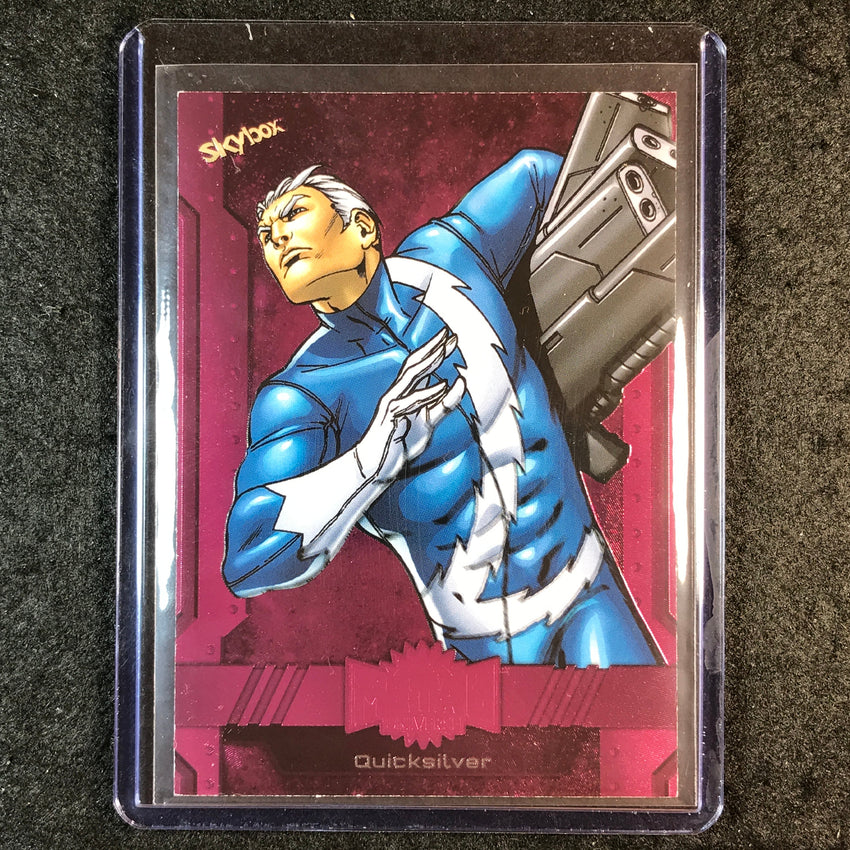 2024 Marvel Metal Universe Avengers QUICKSILVER Base Pink FX 52/75 #5