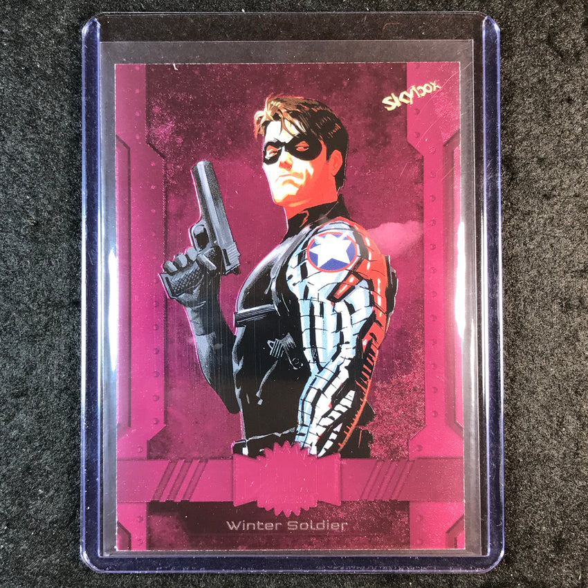 2024 Marvel Metal Universe Avengers WINTER SOLDIER Base Pink FX 6/75 #22