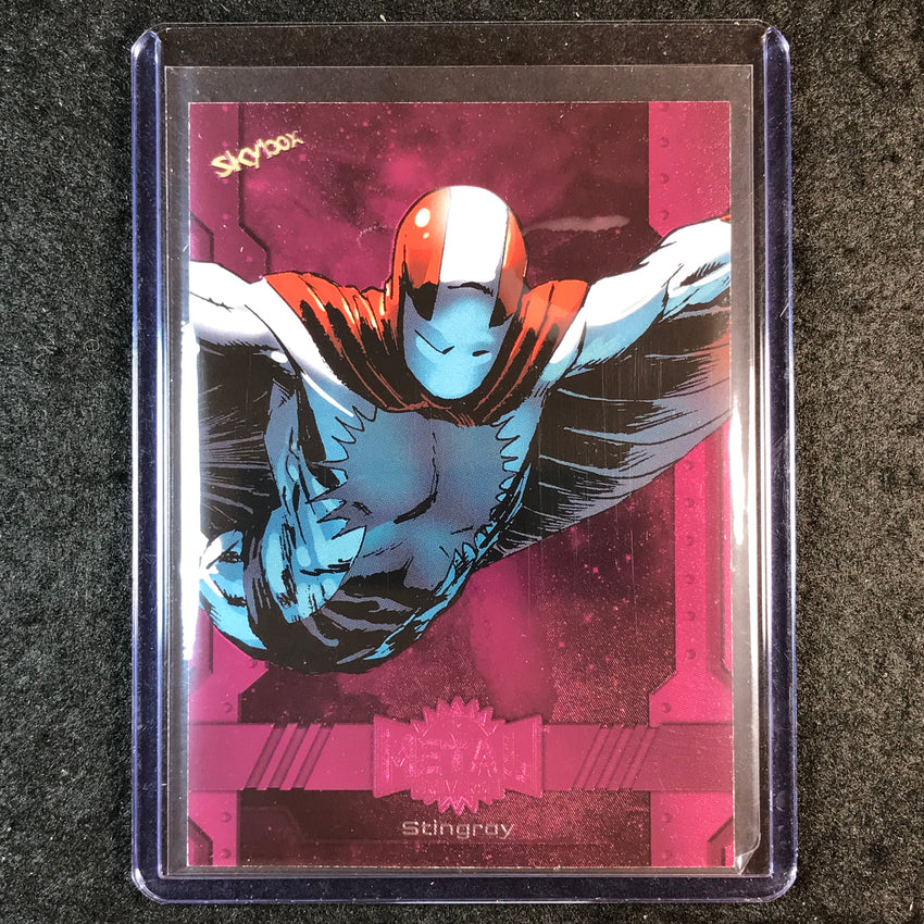 2024 Marvel Metal Universe Avengers STINGRAY Base Pink FX 30/75 #30