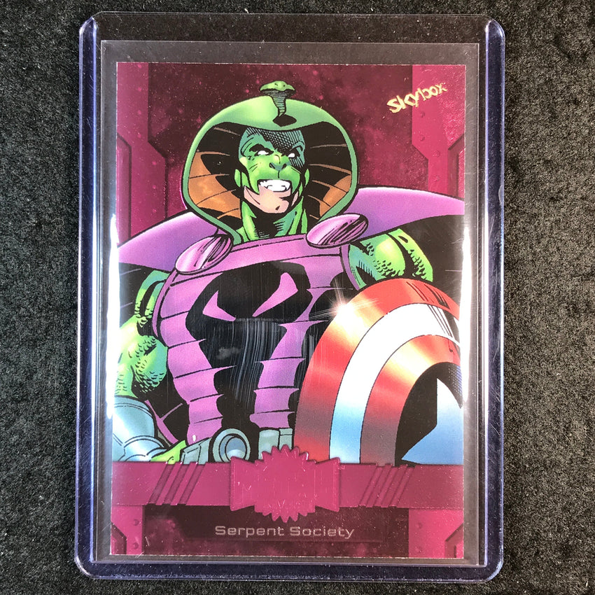 2024 Marvel Metal Universe Avengers SERPENT SOCIETY Base Pink FX 54/75 #57