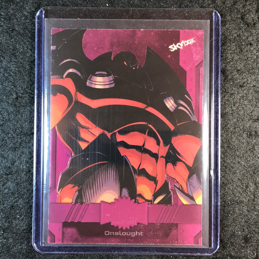 2024 Marvel Metal Universe Avengers ONSLAUGHT Base Pink FX 24/75 #64