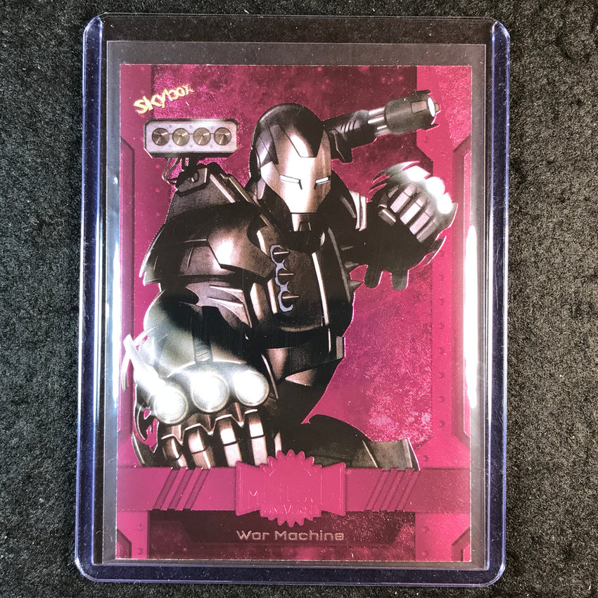 2024 Marvel Metal Universe Avengers WAR MACHINE Base Pink FX 42/75 #71