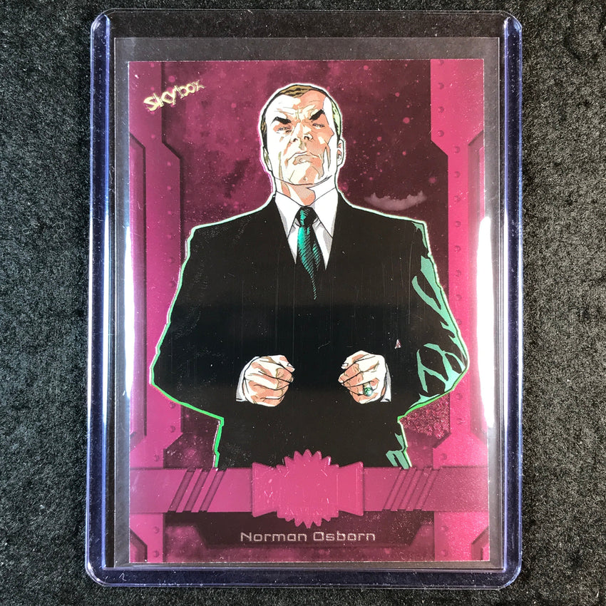 2024 Marvel Metal Universe Avengers NORMAN OSBORN Base Pink FX 30/75 #75