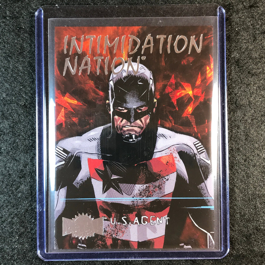 2024 Marvel Metal Universe Avengers U.S. AGENT Intimidation Nation #22
