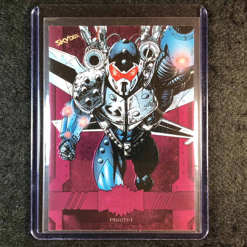 2024 Marvel Metal Universe Avengers MACH-1 Base Pink FX 59/75 #92
