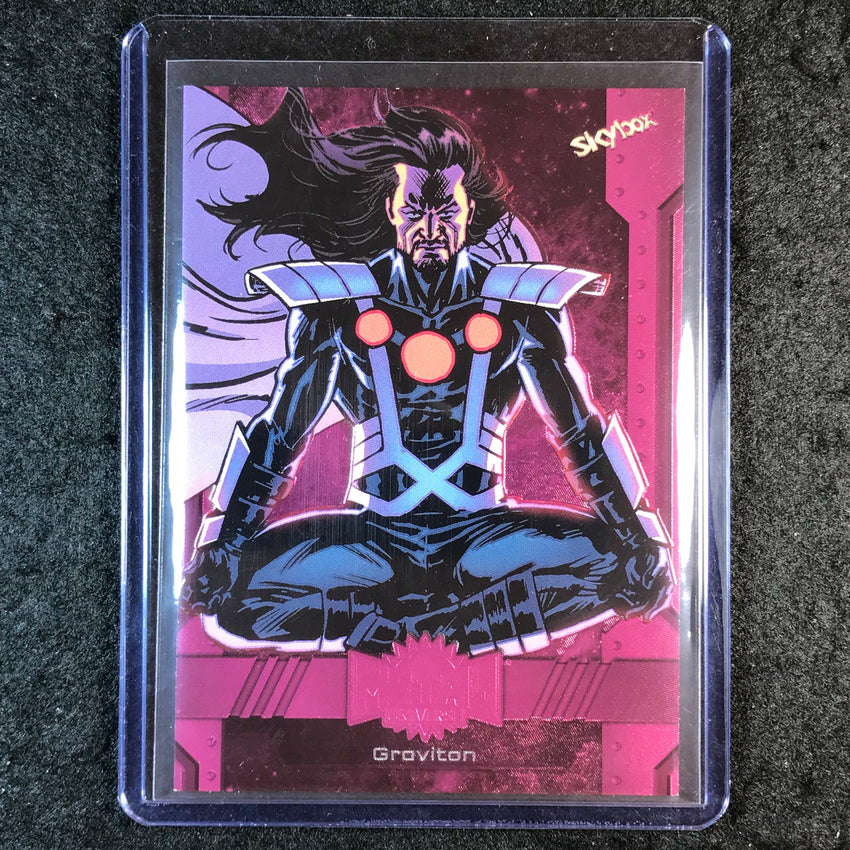 2024 Marvel Metal Universe Avengers GRAVITON Base Pink FX 12/75 #110