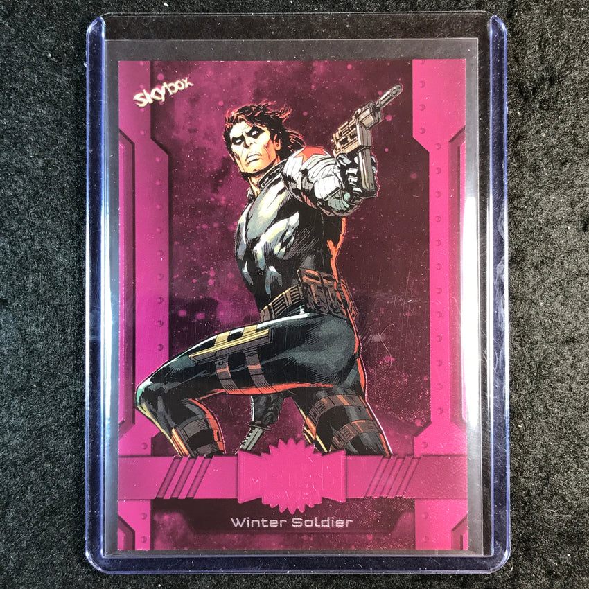 2024 Marvel Metal Universe Avengers WINTER SOLDIER Base Pink FX 26/75 #122