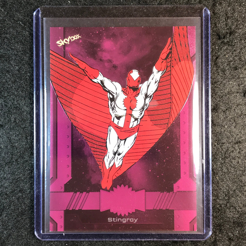 2024 Marvel Metal Universe Avengers STINGRAY Base Pink FX 5/75 #130