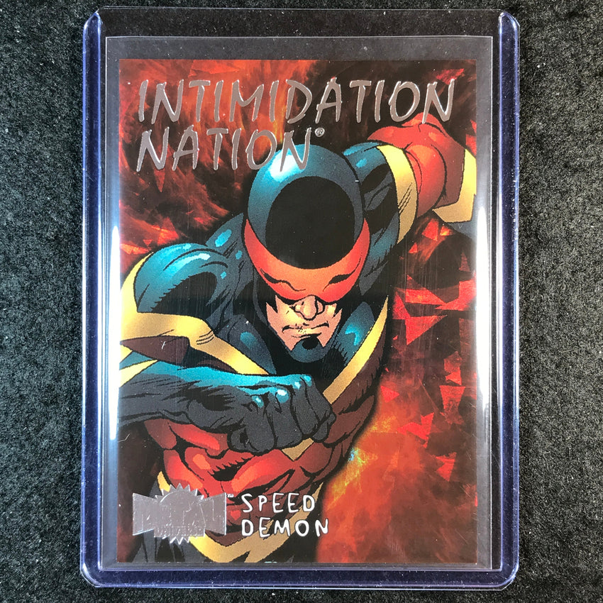 2024 Marvel Metal Universe Avengers SPEED DEMON Intimidation Nation #38