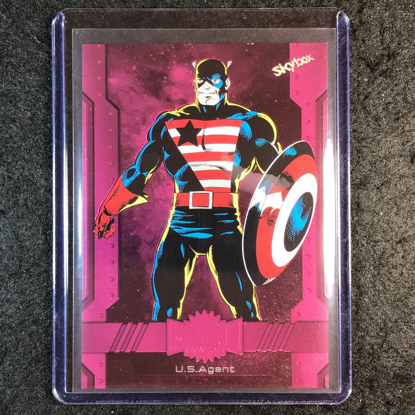 2024 Marvel Metal Universe Avengers U.S. AGENT Base Pink FX 51/75 #152