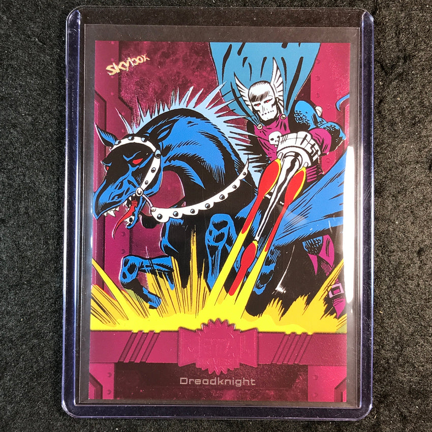 2024 Marvel Metal Universe Avengers DREADKNIGHT Base Pink FX 4/75 #160