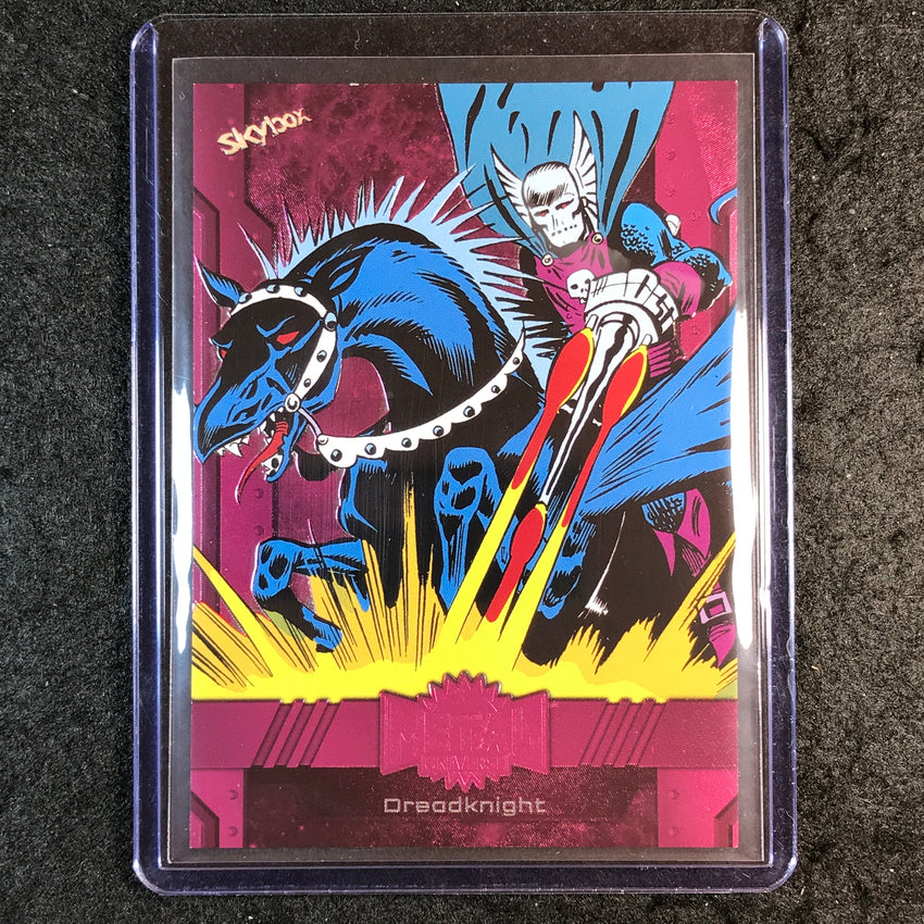 2024 Marvel Metal Universe Avengers DREADKNIGHT Base Pink FX 37/75 #160