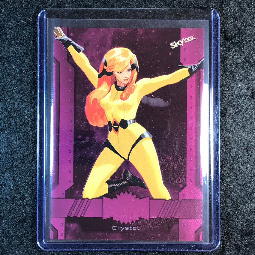 2024 Marvel Metal Universe Avengers CRYSTAL Base Pink FX 20/75 #166