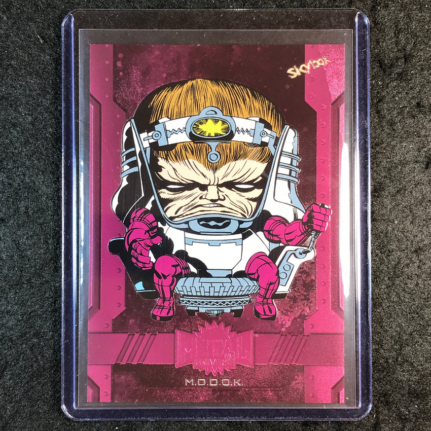 2024 Marvel Metal Universe Avengers M.O.D.O.K. Base Pink FX 70/75 #170