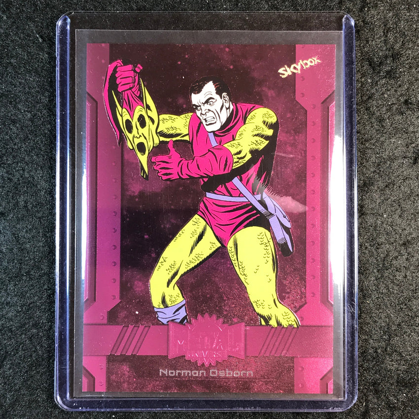2024 Marvel Metal Universe Avengers NORMAN OSBORN Base Pink FX 17/75 #175