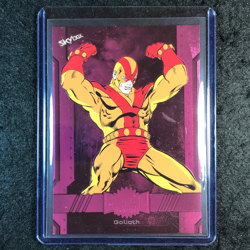2024 Marvel Metal Universe Avengers GOLIATH Base Pink FX 57/75 #181