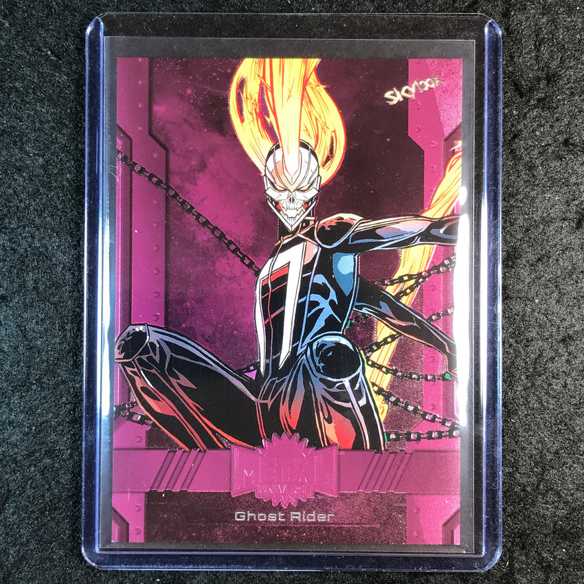 2024 Marvel Metal Universe Avengers GHOST RIDER Base Pink FX 20/75 #184