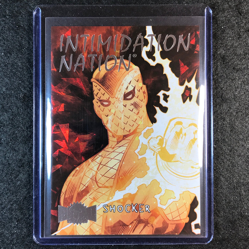 2024 Marvel Metal Universe Avengers SHOCKER Intimidation Nation #42