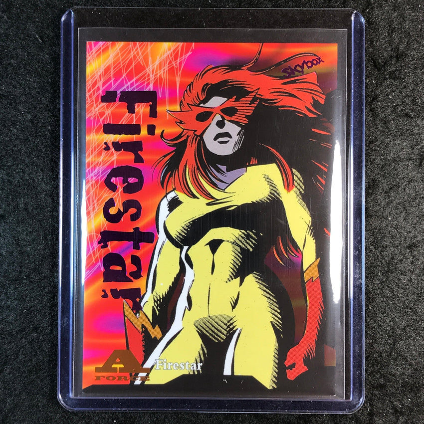 2024 Marvel Metal Universe Avengers FIRESTAR A-Force Rave Mighty 11/63 #38
