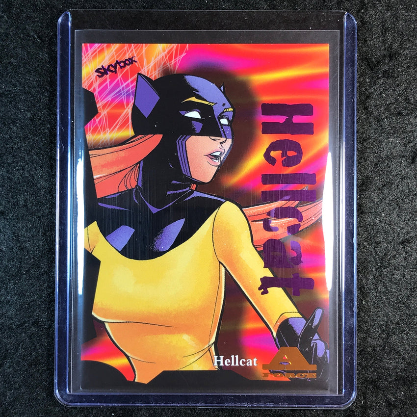 2024 Marvel Metal Universe Avengers HELLCAT A-Force Rave Mighty 5/63 #42