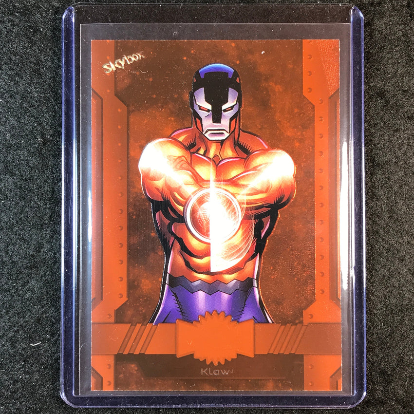 2024 Marvel Metal Universe Avengers KLAW Orange FX 7/25 #2