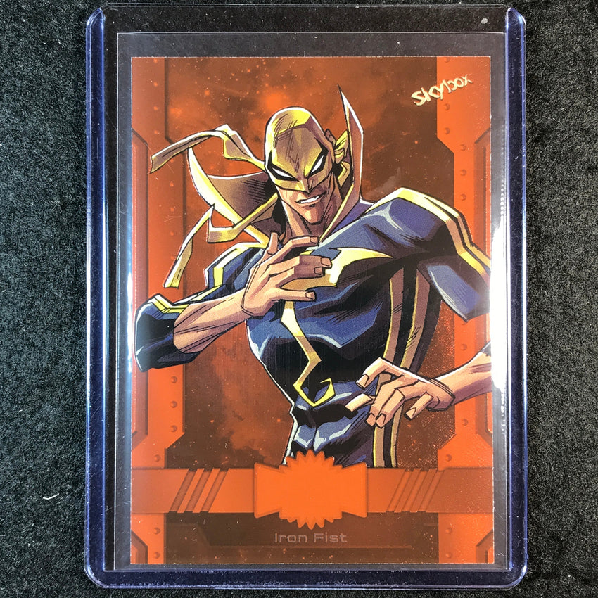 2024 Marvel Metal Universe Avengers IRON FIST Orange FX 25/25 #19