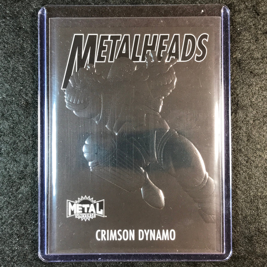2024 Marvel Metal Universe Avengers CRIMSON DYNAMO Metalheads Black 7/25
