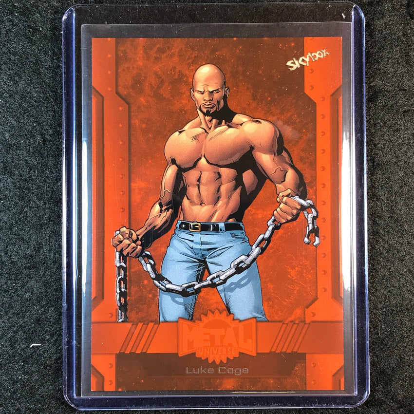 2024 Marvel Metal Universe Avengers LUKE CAGE Orange FX 9/25 #104