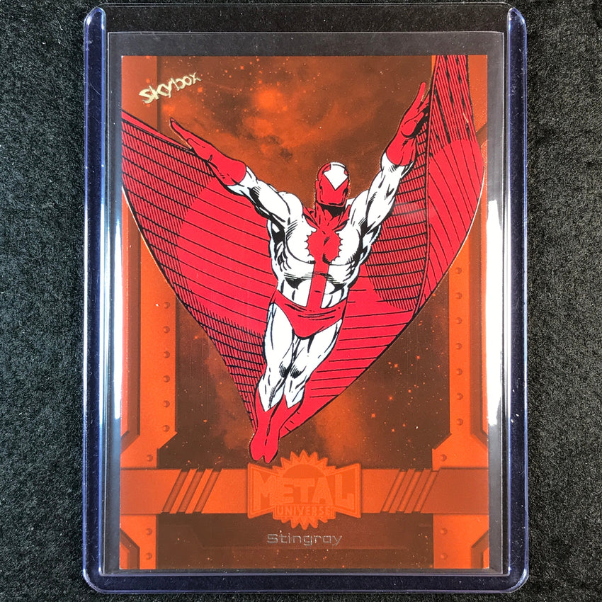 2024 Marvel Metal Universe Avengers STINGRAY Orange FX 19/25 #130