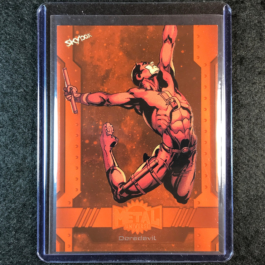2024 Marvel Metal Universe Avengers DAREDEVIL Orange FX 22/25 #139