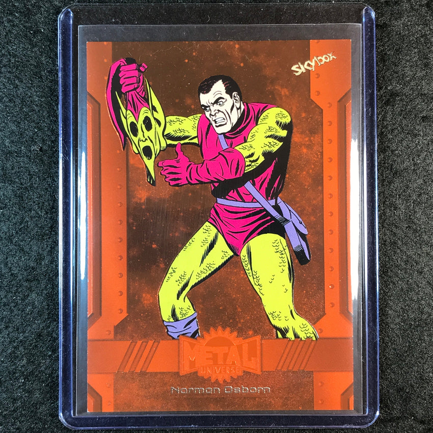 2024 Marvel Metal Universe Avengers NORMAN OSBORN Orange FX 8/25 #175
