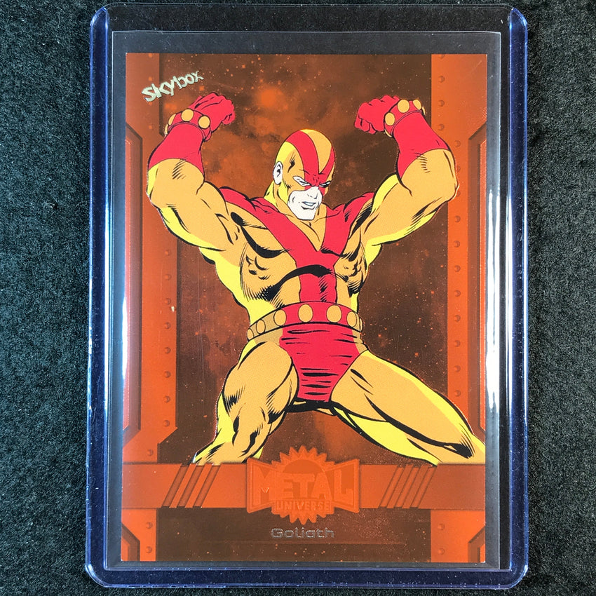 2024 Marvel Metal Universe Avengers GOLIATH Orange FX 12/25 #181