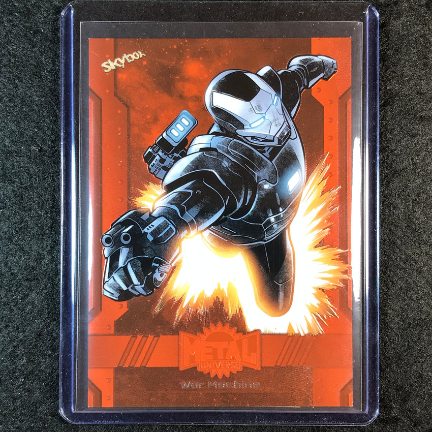 2024 Marvel Metal Universe Avengers WAR MACHINE Orange FX 25/25 #197