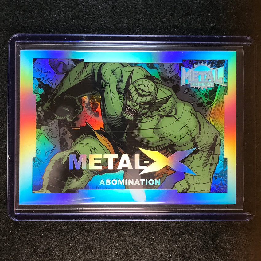 2024 Marvel Metal Universe Avengers ABOMINATION Metal-X #16