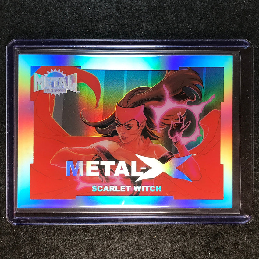 2024 Marvel Metal Universe Avengers SCARLET WITCH Metal-X #33