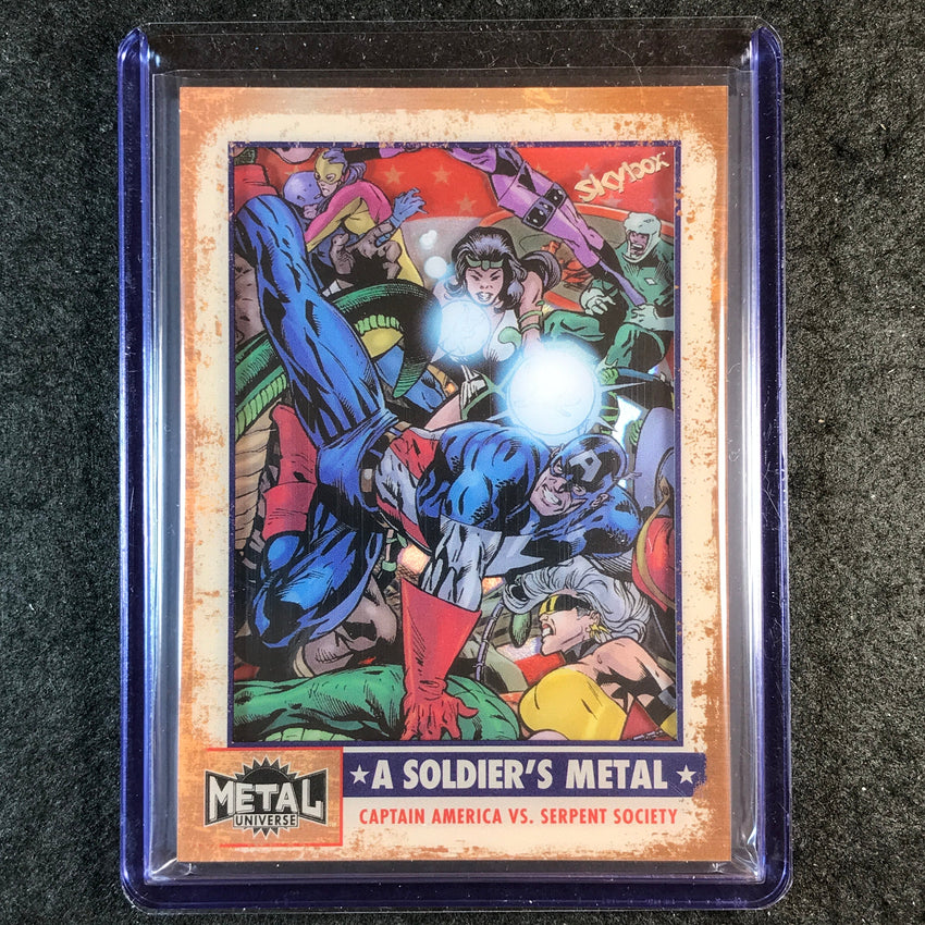 2024 Marvel Metal Universe Avengers SERPENT SOCIETY A Soldier's Metal #7